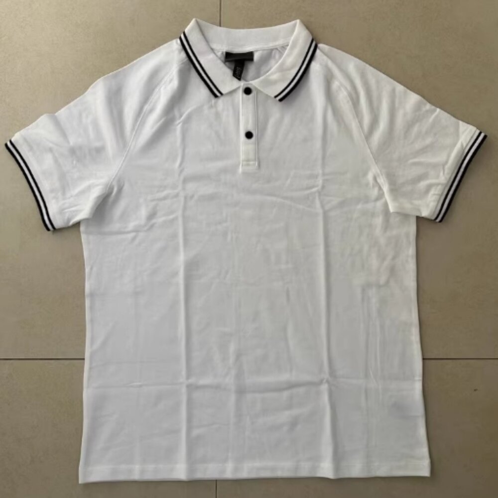 H&M Blanc Manches Courtes